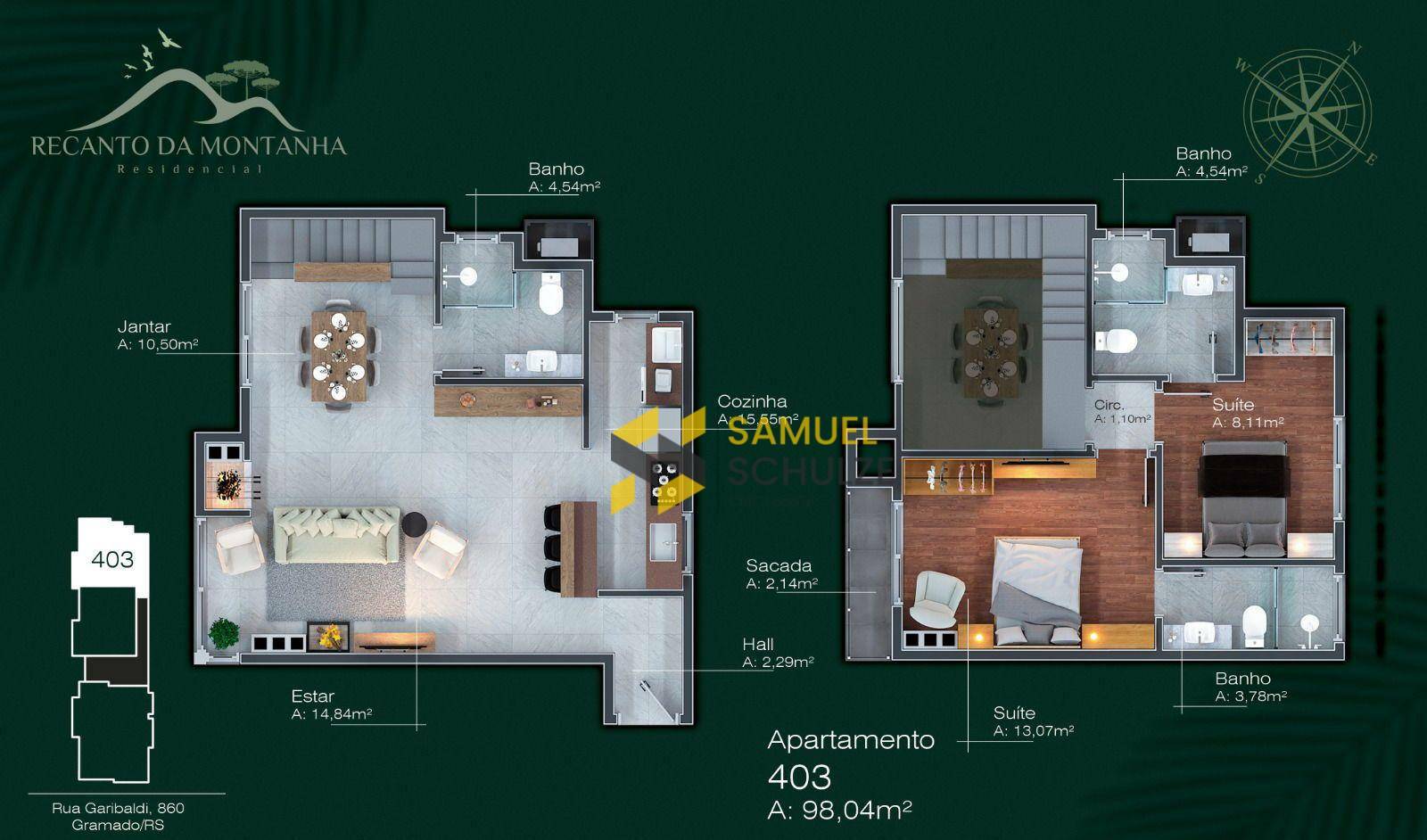 Apartamento à venda com 2 quartos, 83m² - Foto 11