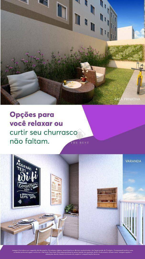 Apartamento à venda com 2 quartos, 40m² - Foto 10