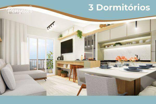 Apartamento Lançamentos com 3 quartos, 75m² - Foto 3