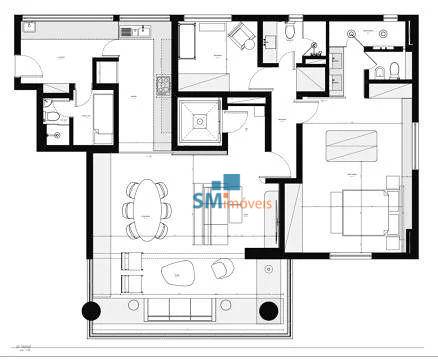 Apartamento à venda com 2 quartos, 157m² - Foto 7