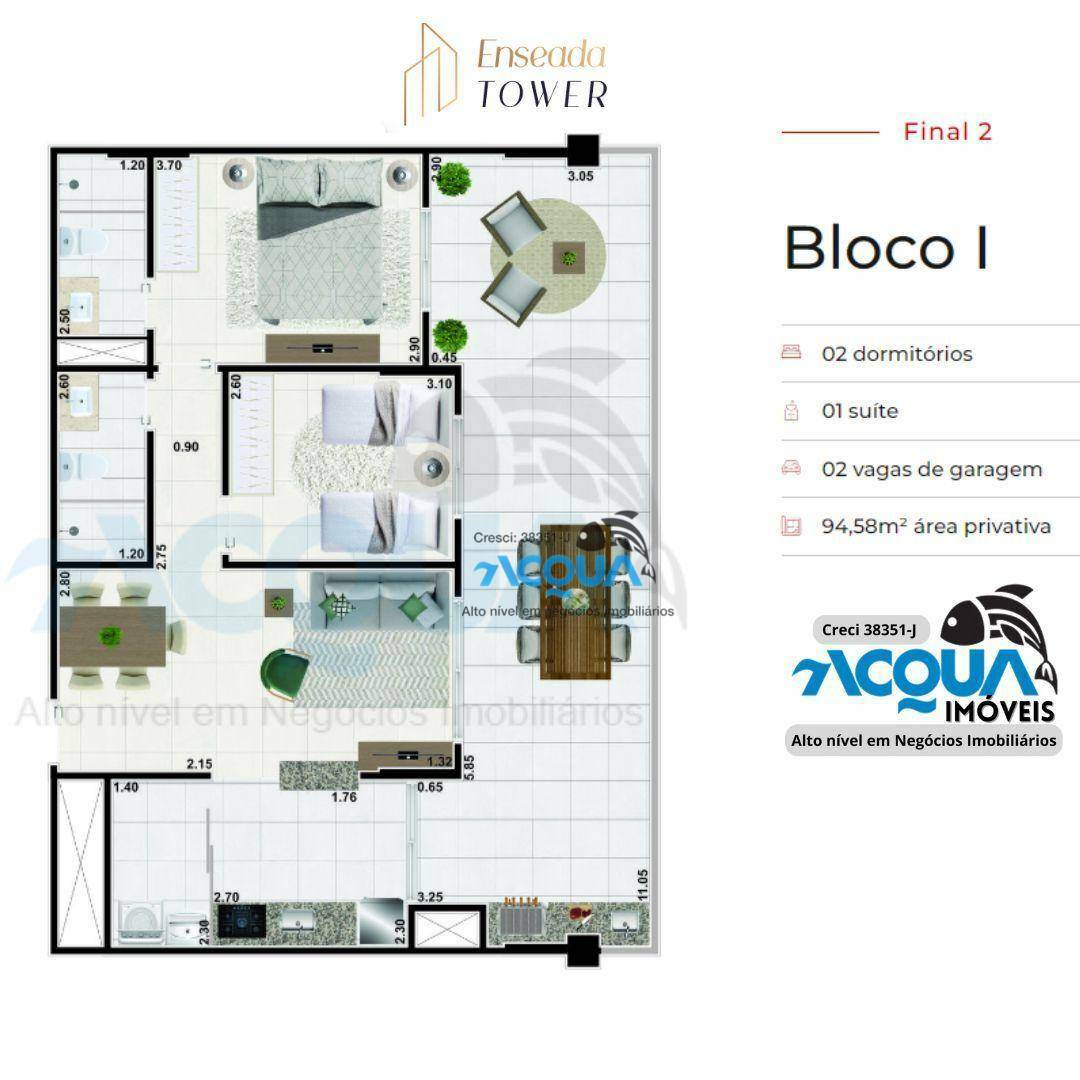 Apartamento à venda com 2 quartos, 79m² - Foto 16