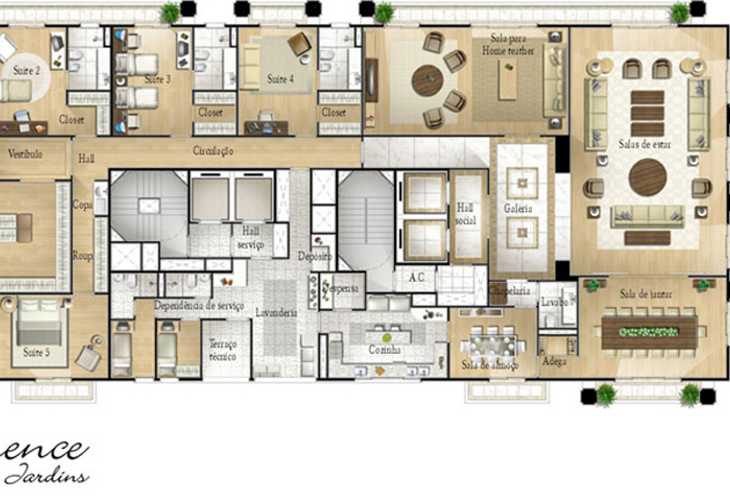 Apartamento à venda com 5 quartos, 753m² - Foto 4