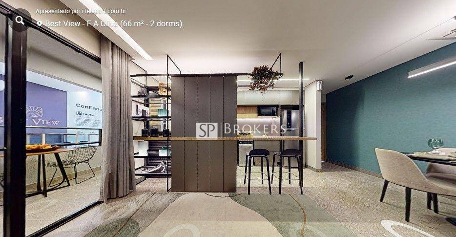 Apartamento à venda com 2 quartos, 66m² - Foto 2