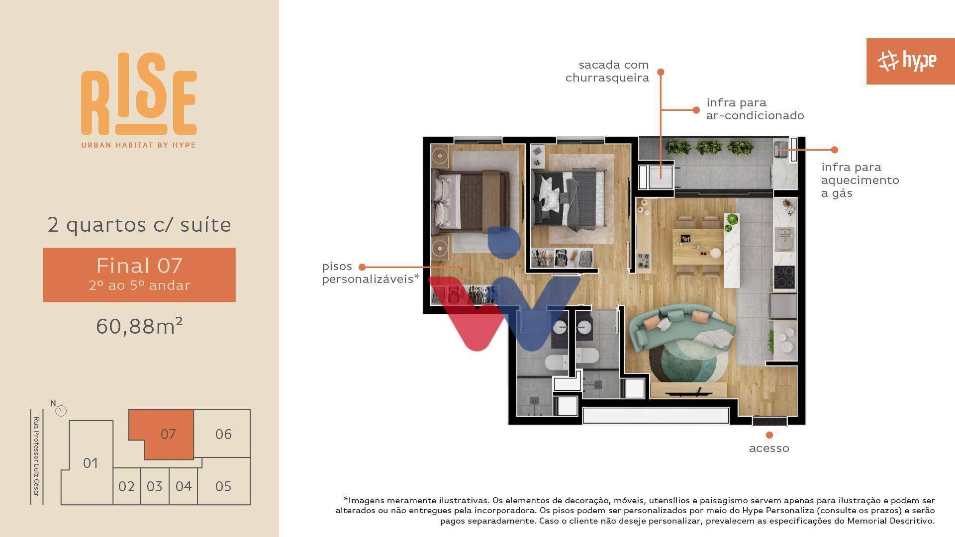 Apartamento à venda com 3 quartos, 84m² - Foto 11