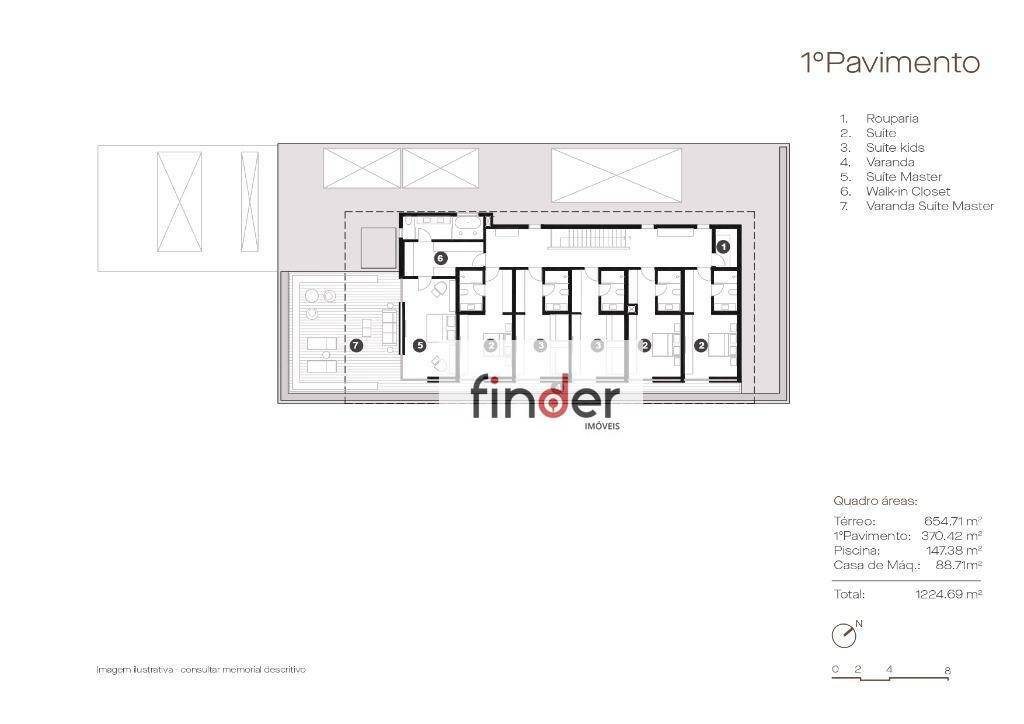 Casa de Condomínio à venda com 6 quartos, 1261m² - Foto 16