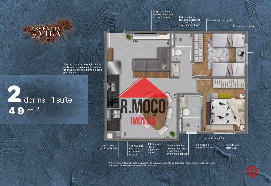 Apartamento à venda com 2 quartos, 40m² - Foto 31