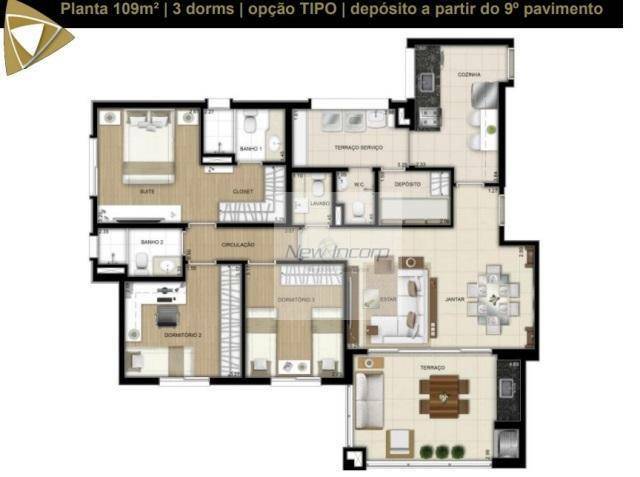 Apartamento à venda com 3 quartos, 109m² - Foto 31