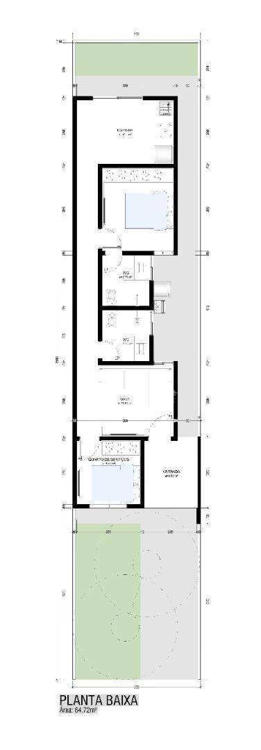 Casa à venda com 2 quartos, 64m² - Foto 2