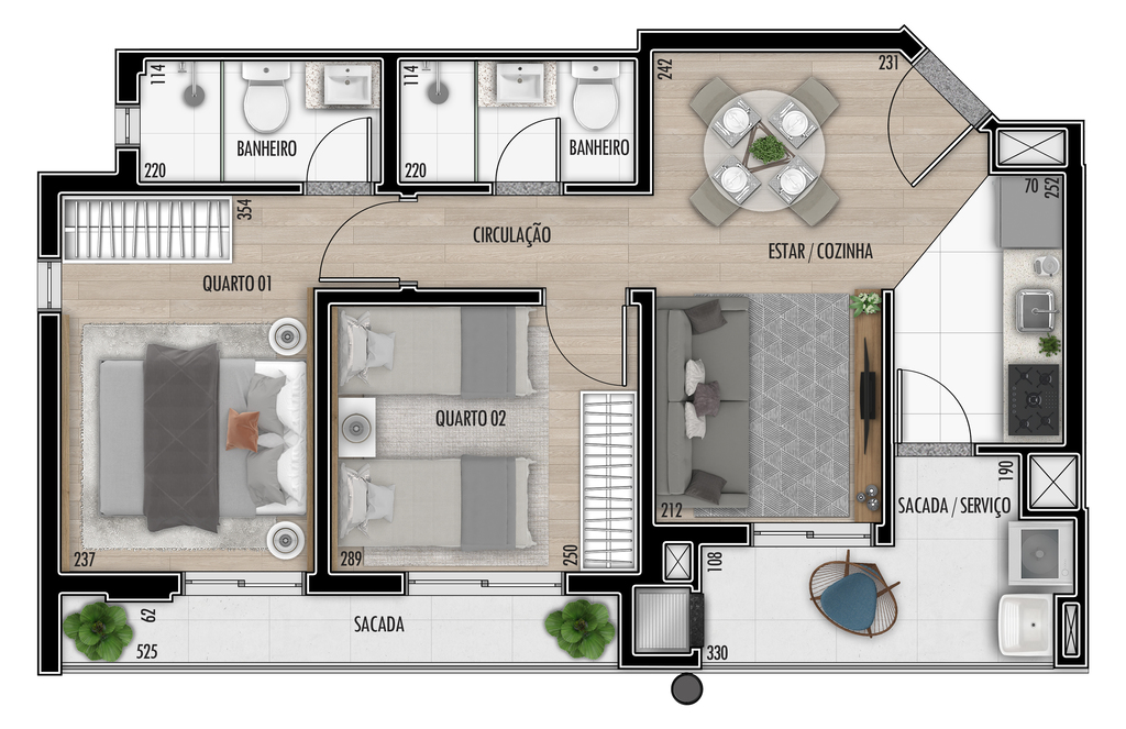 Apartamento à venda com 2 quartos, 4823m² - Foto 47