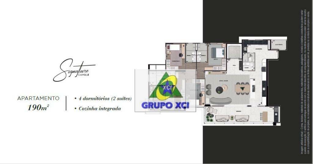 Apartamento à venda com 3 quartos, 190m² - Foto 54