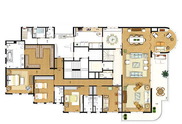 Apartamento à venda com 4 quartos, 330m² - Foto 14