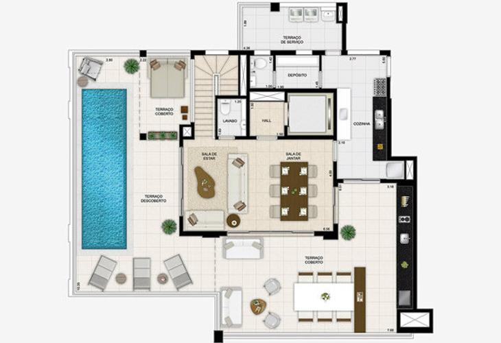 Apartamento à venda com 4 quartos, 181m² - Foto 8