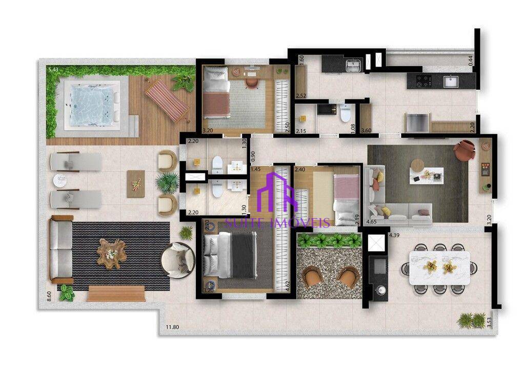 Apartamento à venda com 3 quartos, 94m² - Foto 25