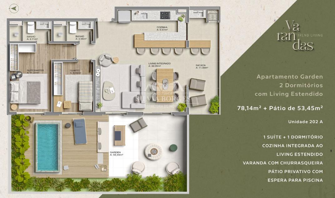 Apartamento à venda com 2 quartos, 2741m² - Foto 22