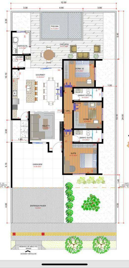 Casa à venda com 3 quartos, 146m² - Foto 14