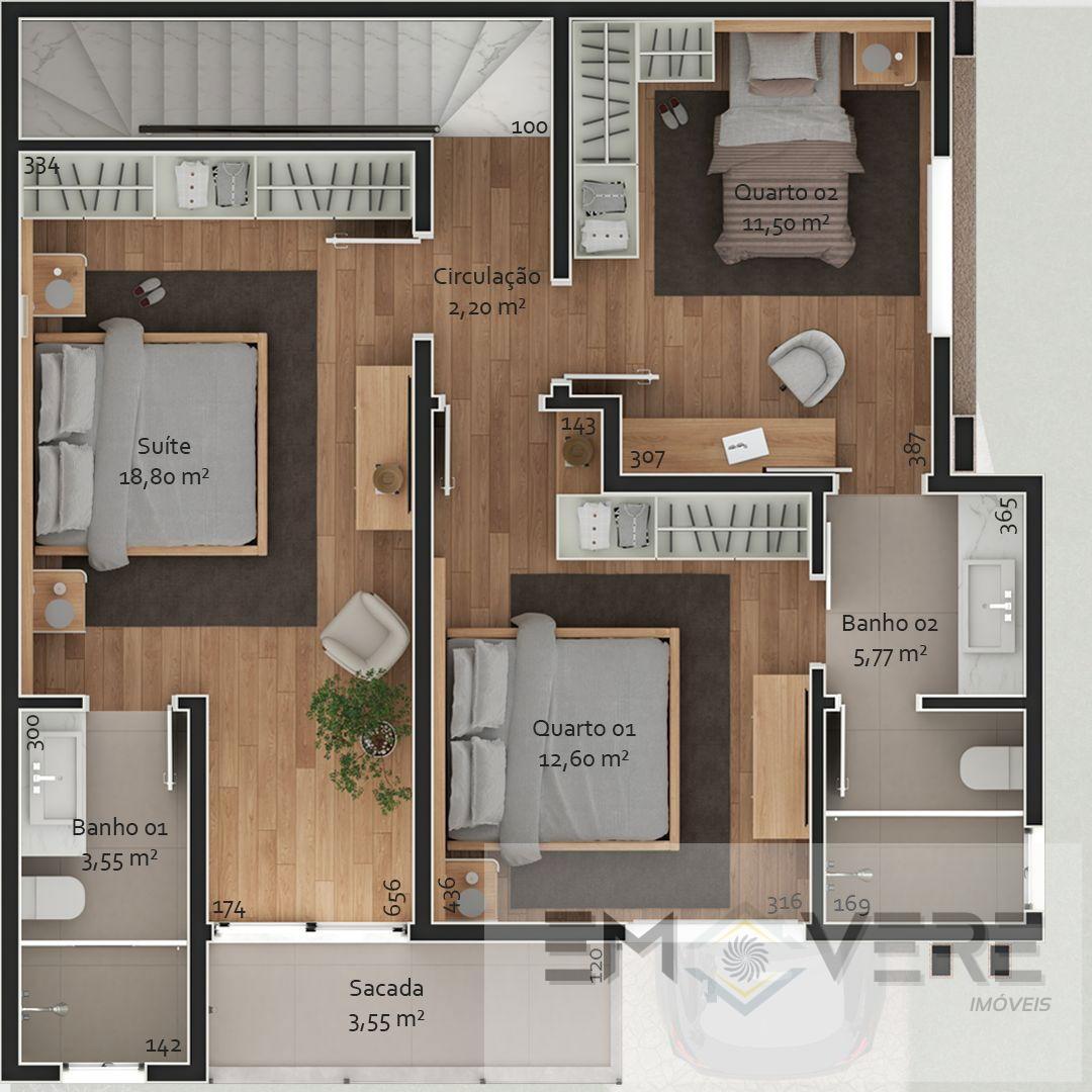 Casa de Condomínio à venda com 3 quartos, 154m² - Foto 14