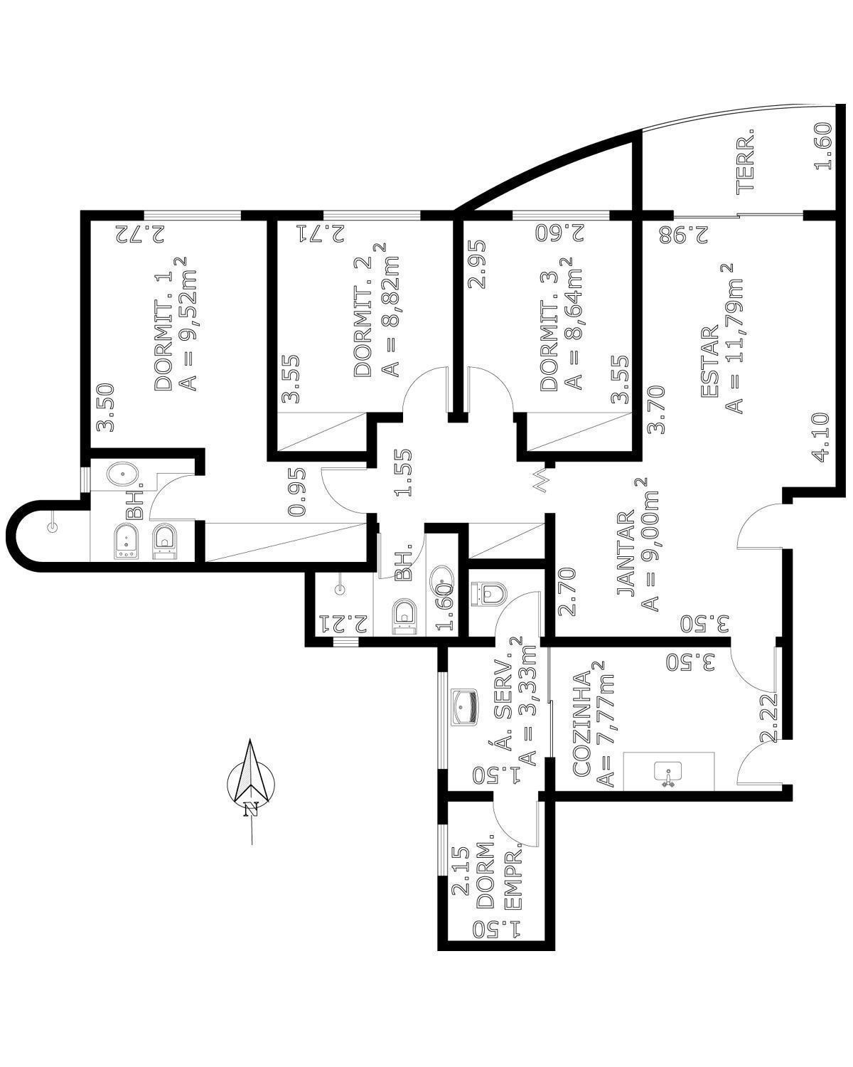 Apartamento à venda com 3 quartos, 98m² - Foto 5