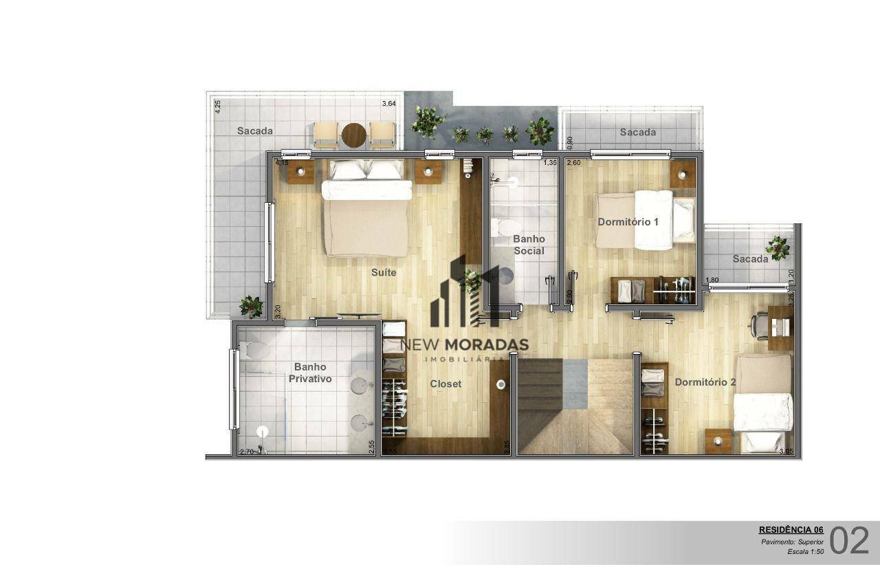 Sobrado à venda com 3 quartos, 143m² - Foto 10