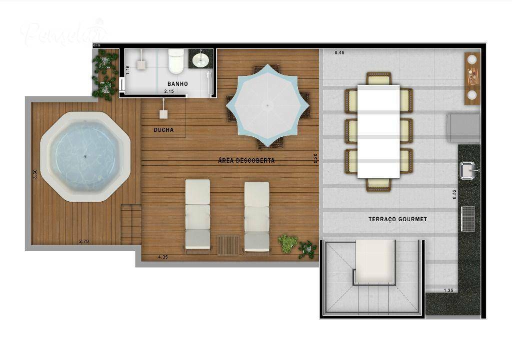 Apartamento Lançamentos com 3 quartos, 64m² - Foto 25