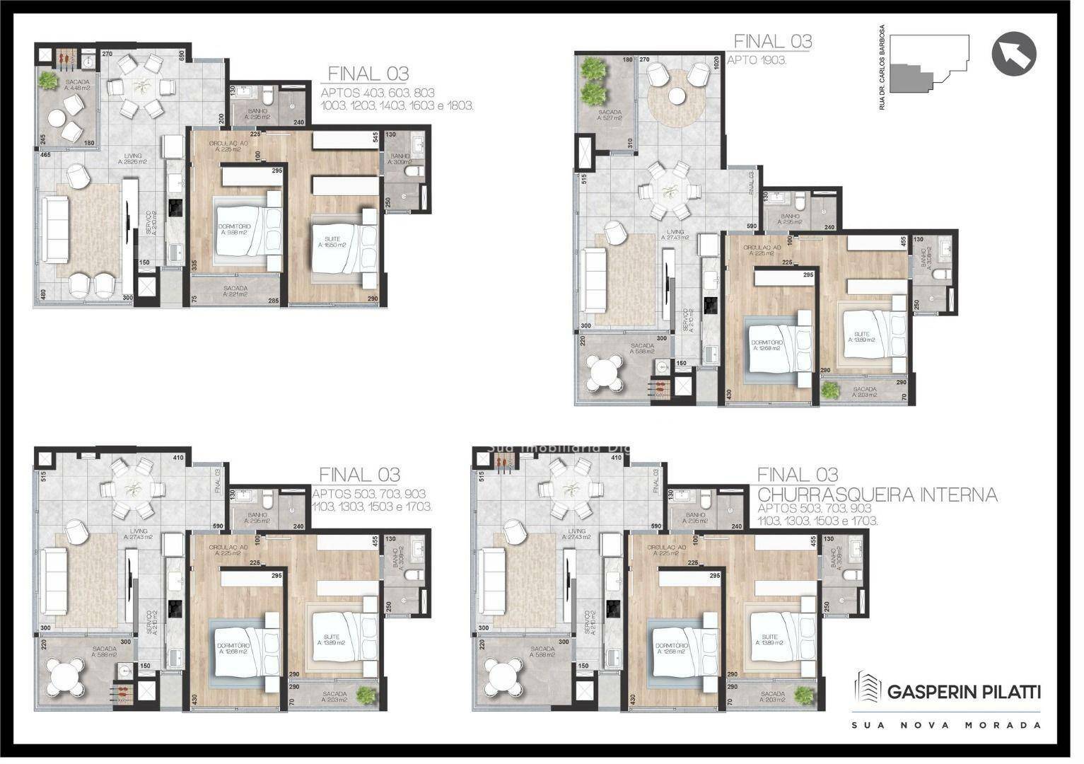 Apartamento à venda com 3 quartos, 102m² - Foto 30