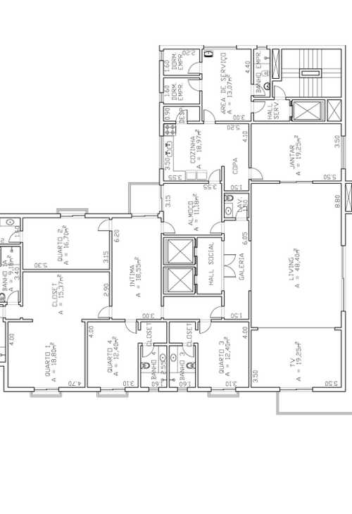 Apartamento à venda com 4 quartos, 658m² - Foto 2