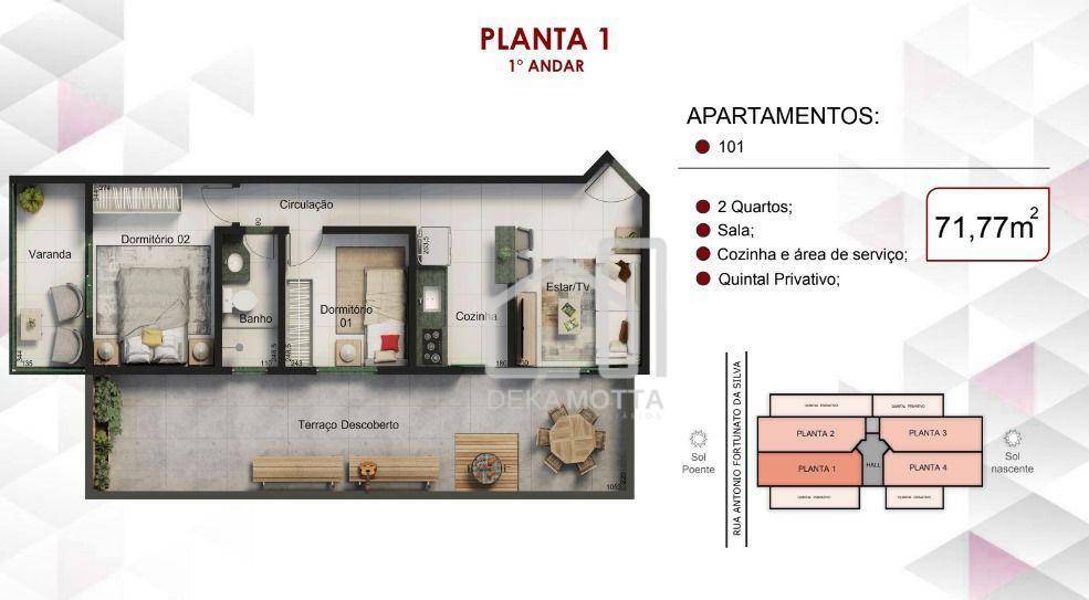 Apartamento à venda com 2 quartos, 47m² - Foto 8