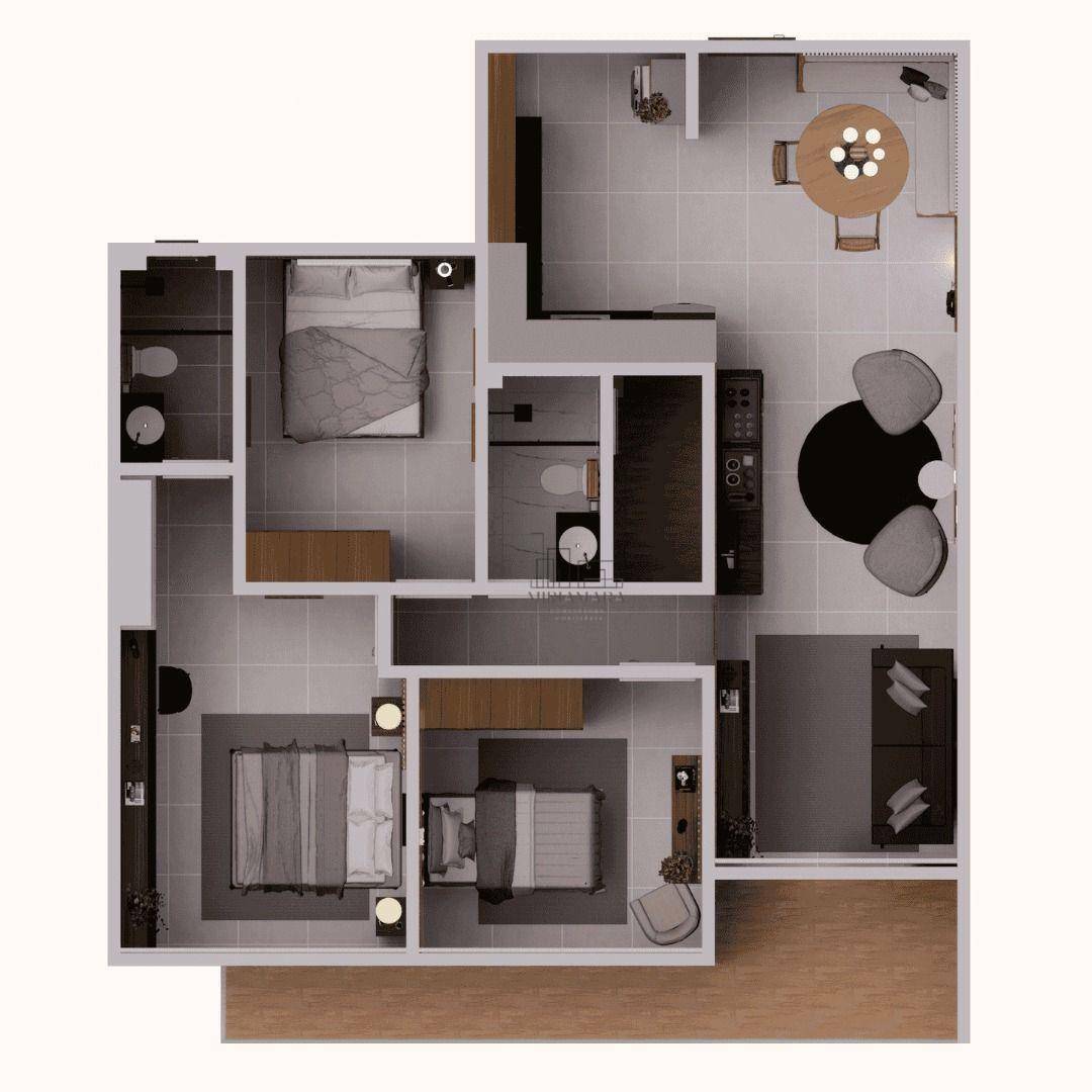 Apartamento à venda com 3 quartos, 99m² - Foto 21