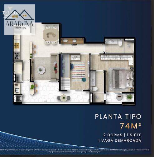 Apartamento à venda com 3 quartos, 69m² - Foto 19