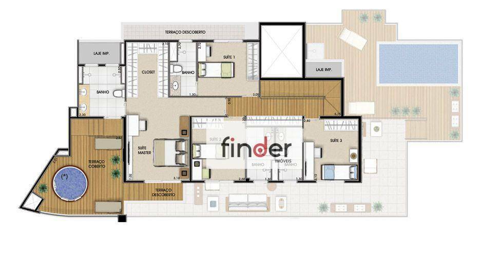 Apartamento à venda com 4 quartos, 171m² - Foto 72