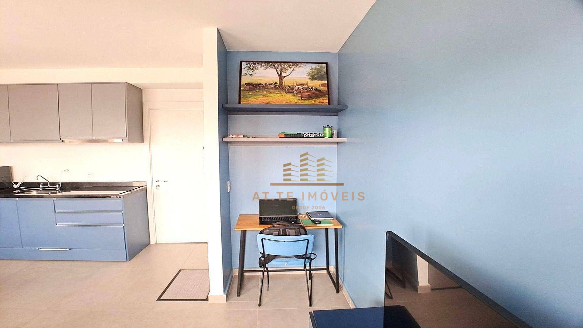 Apartamento à venda com 1 quarto, 37m² - Foto 7