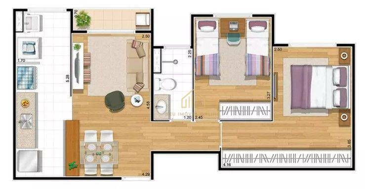 Apartamento à venda com 2 quartos, 56m² - Foto 36