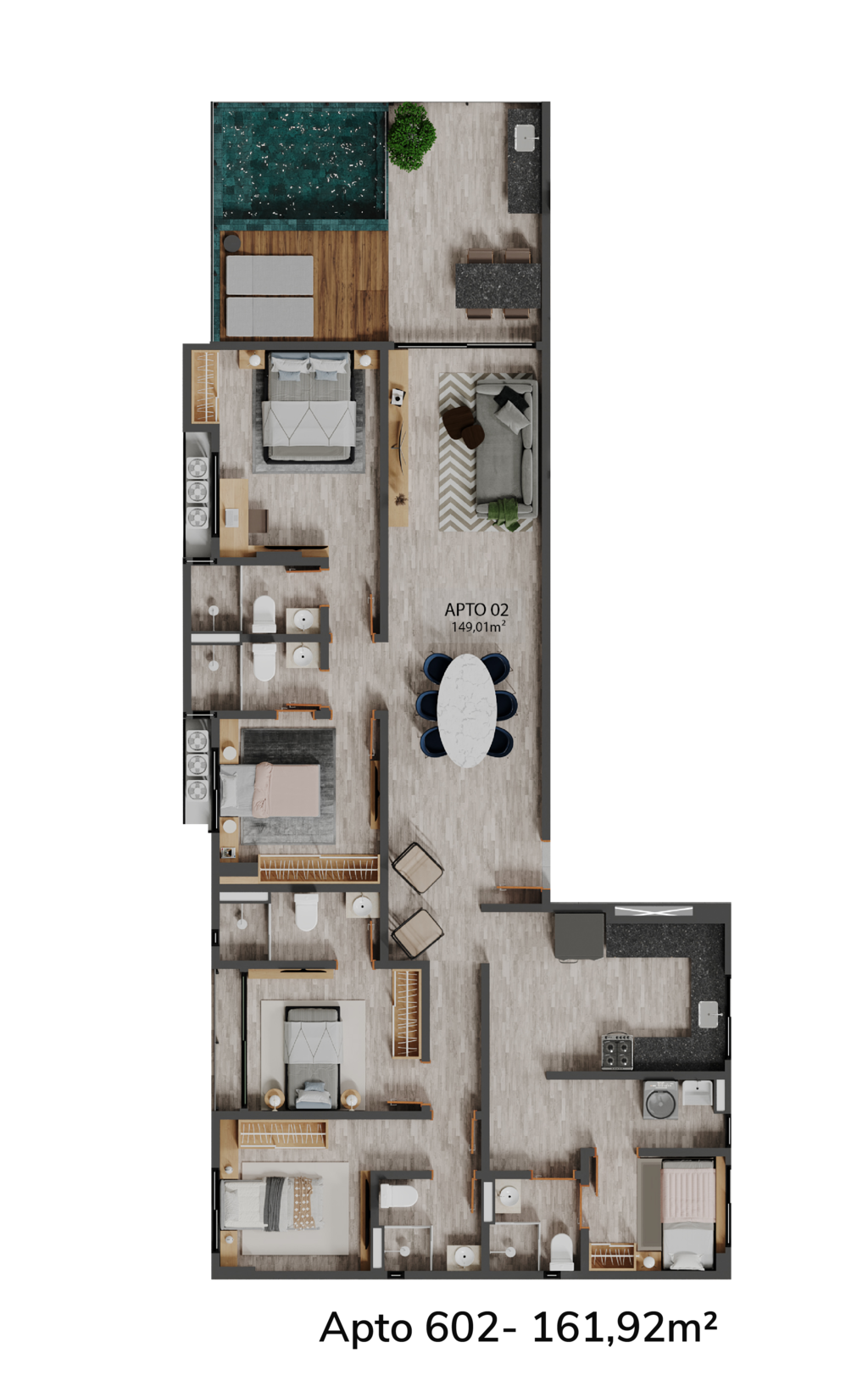 Apartamento à venda com 2 quartos, 5523m² - Foto 39