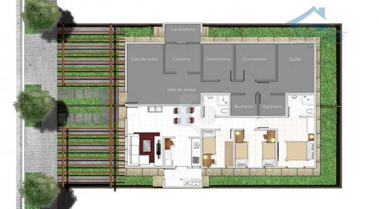 Casa de Condomínio para alugar com 3 quartos, 85m² - Foto 40