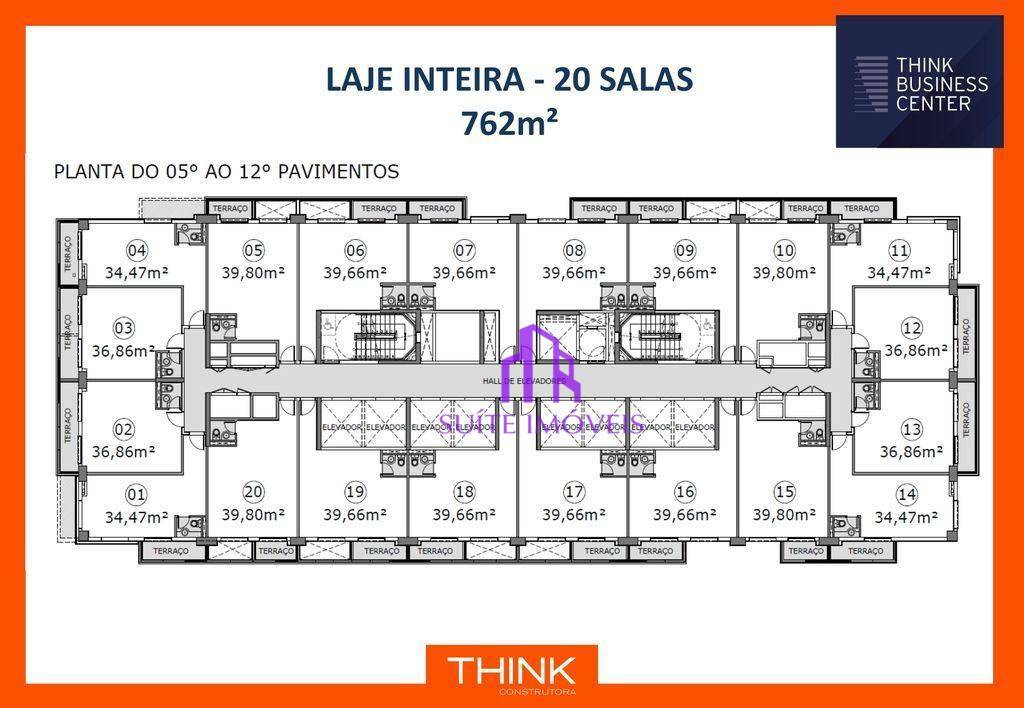 Conjunto Comercial-Sala à venda, 39m² - Foto 1