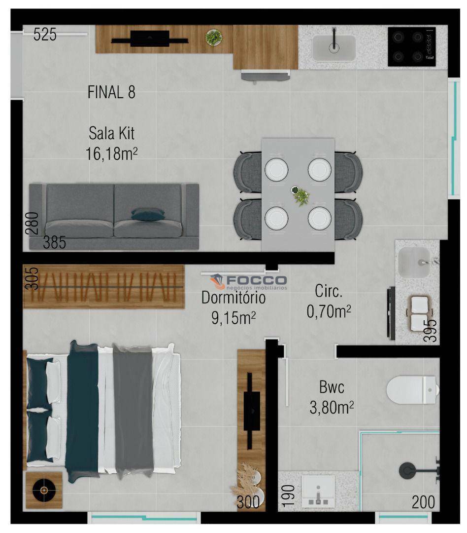 Apartamento à venda com 2 quartos, 44m² - Foto 39