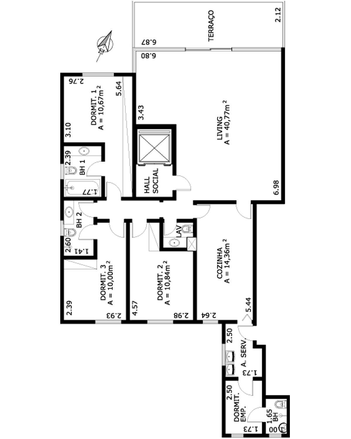 Apartamento à venda com 3 quartos, 151m² - Foto 12