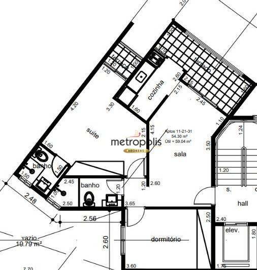 Apartamento, 2 quartos, 59 m² - Foto 4