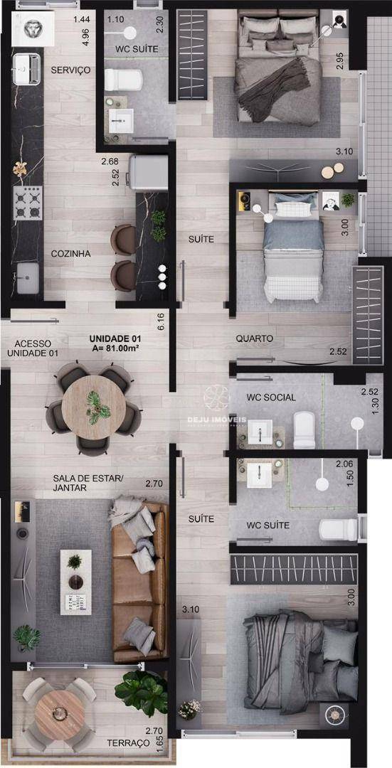 Apartamento à venda com 1 quarto, 25m² - Foto 15