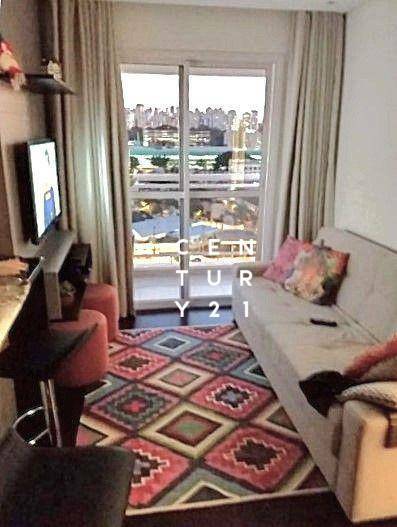 Apartamento à venda com 1 quarto, 45m² - Foto 2