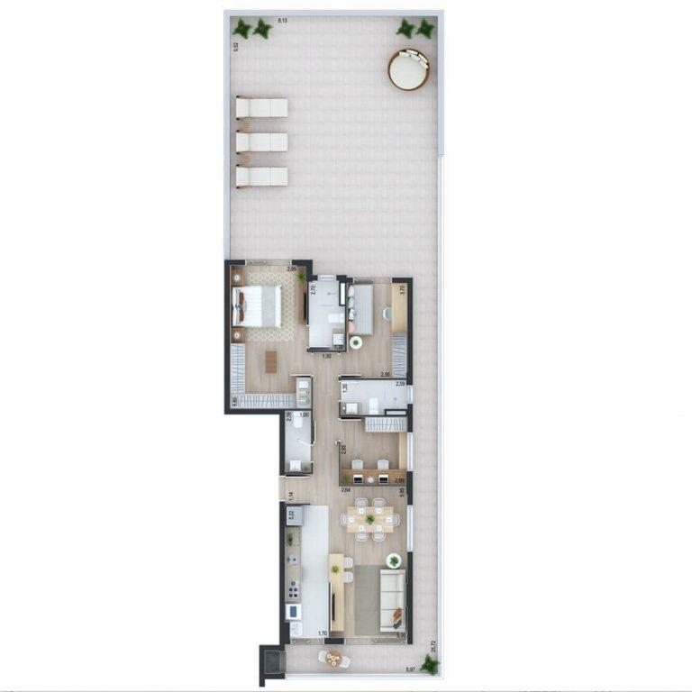 Apartamento à venda com 3 quartos, 100m² - Foto 48