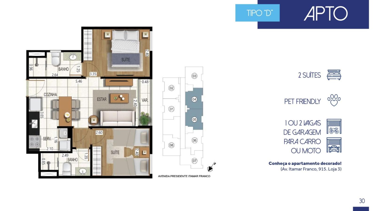 Apartamento à venda com 2 quartos, 50m² - Foto 22