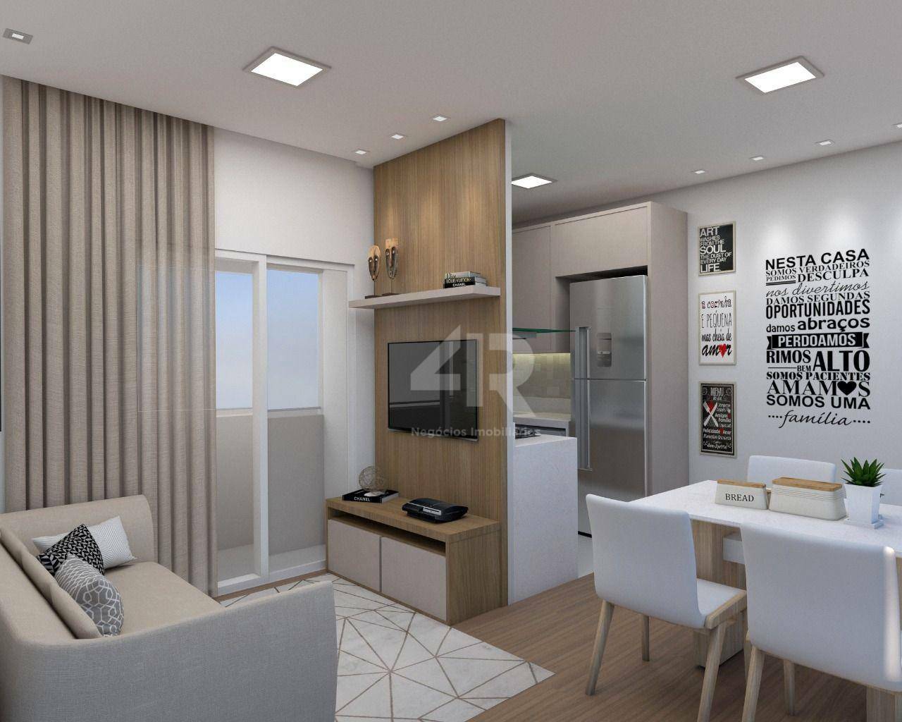 Apartamento à venda com 2 quartos, 54m² - Foto 3