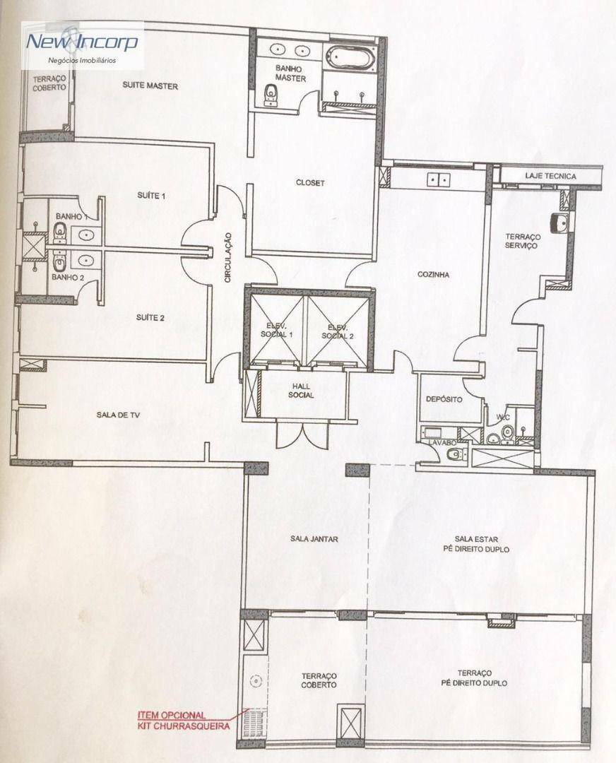 Apartamento à venda com 3 quartos, 351m² - Foto 19