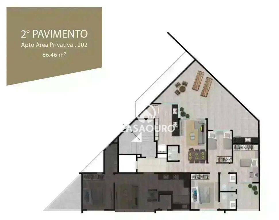 Apartamento à venda com 3 quartos, 128m² - Foto 14