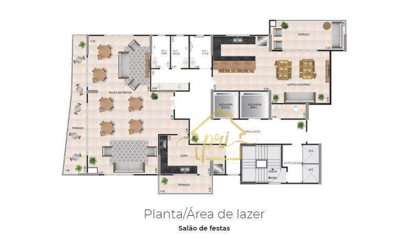 Apartamento à venda com 3 quartos, 166m² - Foto 24