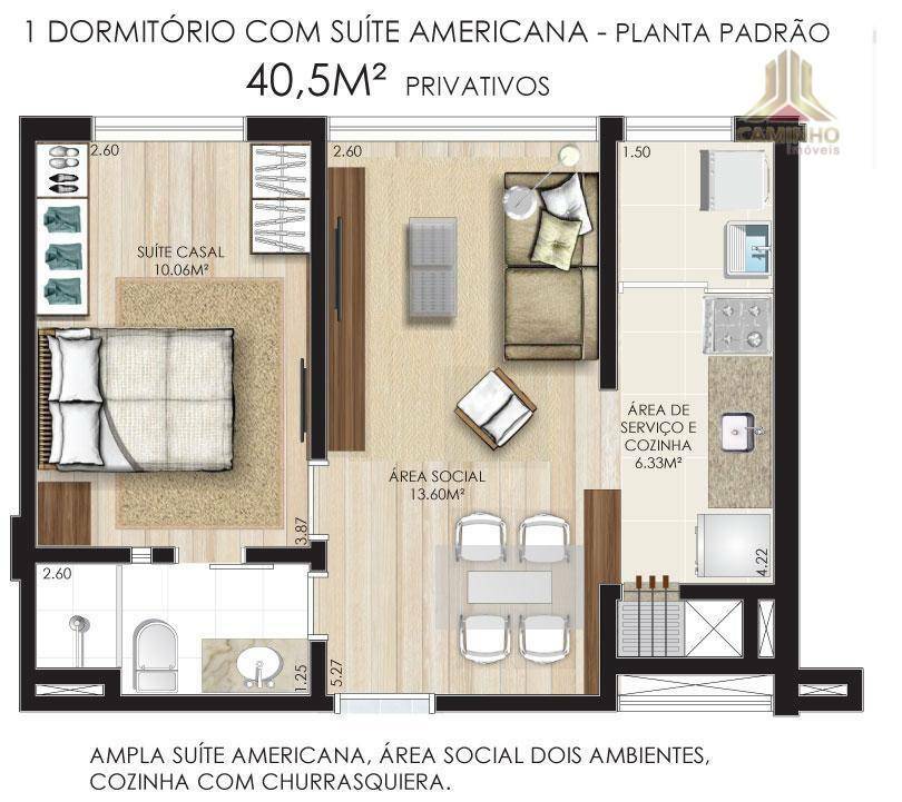 Apartamento à venda com 2 quartos, 71m² - Foto 8