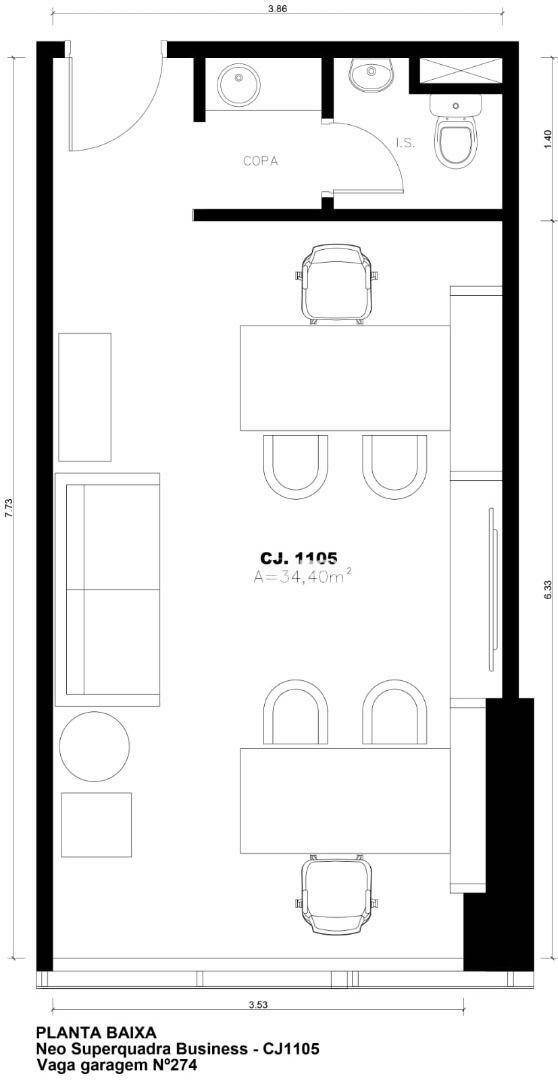 Conjunto Comercial-Sala à venda, 34m² - Foto 10