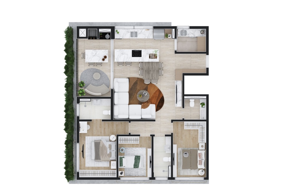 Apartamento à venda com 2 quartos, 9075m² - Foto 64