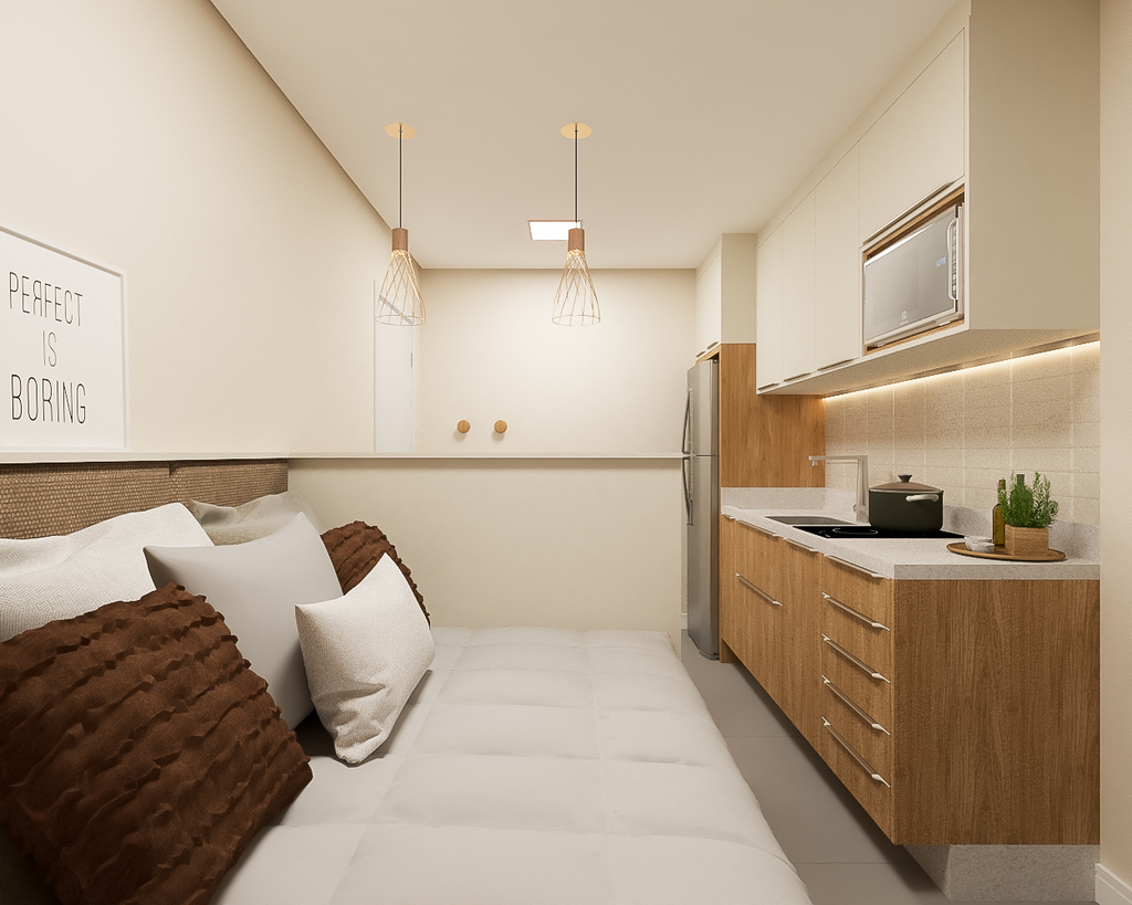 Apartamento à venda com 1 quarto, 29m² - Foto 7