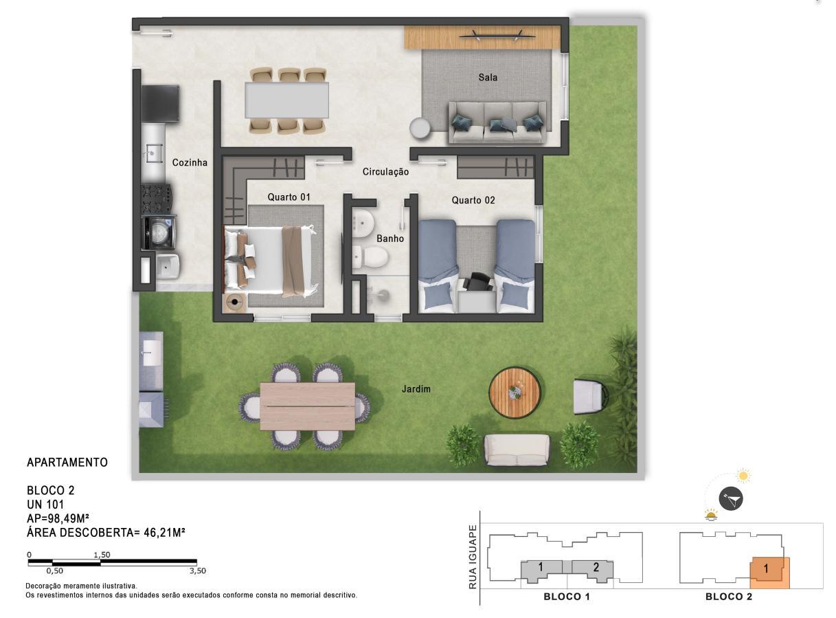 Apartamento à venda com 2 quartos, 50m² - Foto 17